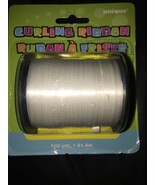 NEW! Unique Curling Ribbon 100 Yds. White, 1.0 CT - $312.81 MXN