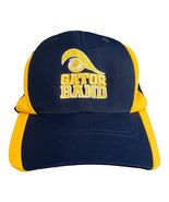 Sport-Tek Gator Band Embroidered Baseball Cap Navy Yellow Adjustable Hat - $15.30