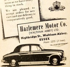 1954 Hazlemore Motor Co Essex Car Mechanic Advertisement Automobilia E89G2 - $27.36 CAD