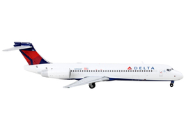 Boeing 717-200 Commercial Aircraft &quot;Delta Airlines&quot; White with Blue and Red Tail - £48.67 GBP