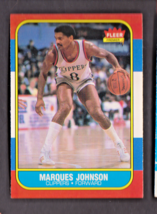 1986 Fleer #54 Marques Johnson Clippers NM - £5.63 GBP
