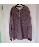 Old Navy XXXL Tall Long Sleeve Henley Marled Knit Pullover Shirt - €18,79 EUR