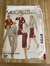 Vintage McCall’s 1979, Pattern, #6725, Misses Skirt, Jacket, &amp; Pants, Si... - $55.71 MXN