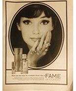 Vintage 1963 Fame de Corday Perfume Magazine Ad - £11.79 GBP