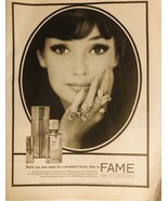 Vintage 1963 Fame de Corday Perfume Magazine Ad - £11.21 GBP