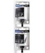 2 Count Kobalt 0777736 1 3/4 In Bi Metal Hole Saw Includes Pilot Drill - €17,05 EUR