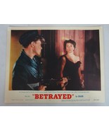 Betrayed 1954 Lobby Card #7 Lana Turner WWII 11x14 - £15.56 GBP