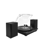 Victrola Montauk Bluetooth Turntable System Natural Wood Built In Speake... - €123,74 EUR