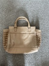 Anabaglish Tan Leather Bag Purse Handbag - £39.50 GBP