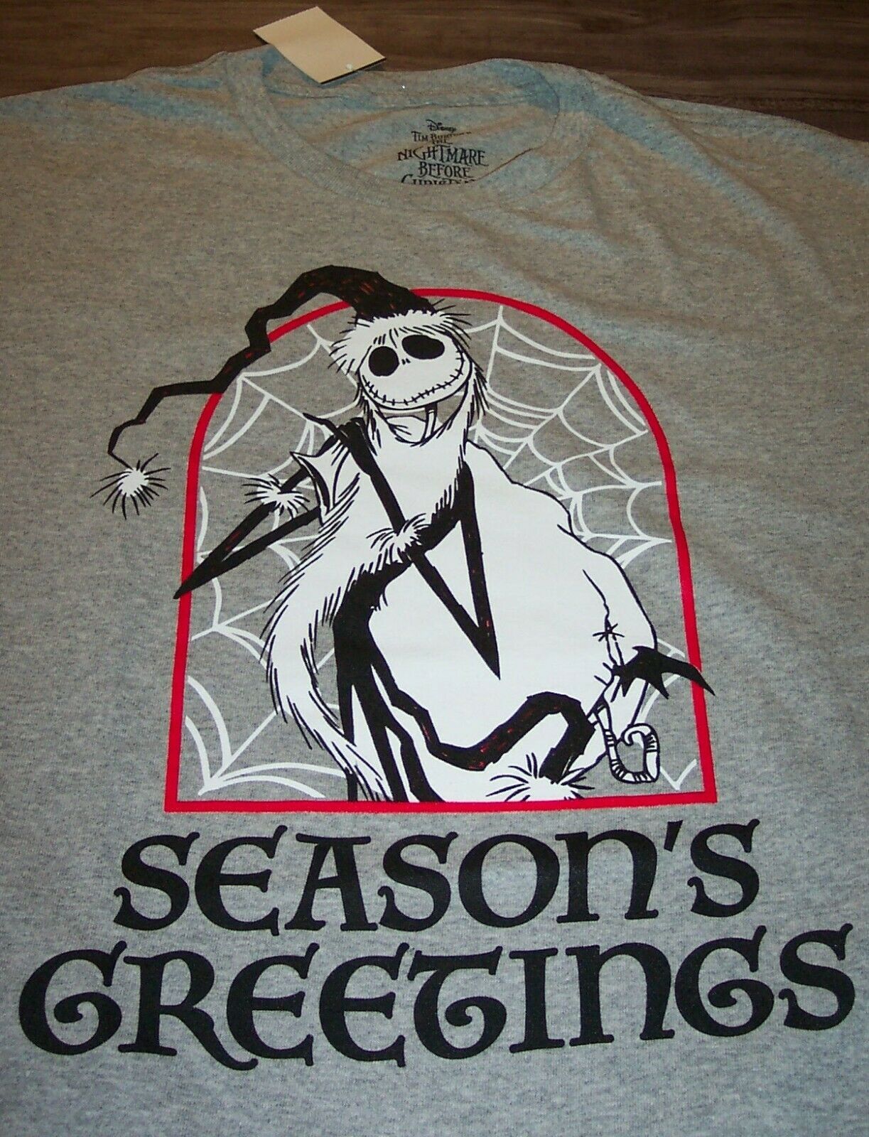Primary image for Disney A NIGHTMARE BEFORE CHRISTMAS JACK SKELETON T-Shirt MENS 2XL NEW w/ TAG
