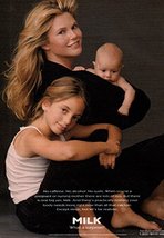 Christie Brinkley Got Milk ad original clipping magazine photo 1pg 8x10 #Q6583 - £3.90 GBP
