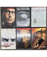 Lot of 6 DVDs Horror/Thriller/Scary Movie Night Bundle - Horror004 - £25.57 GBP