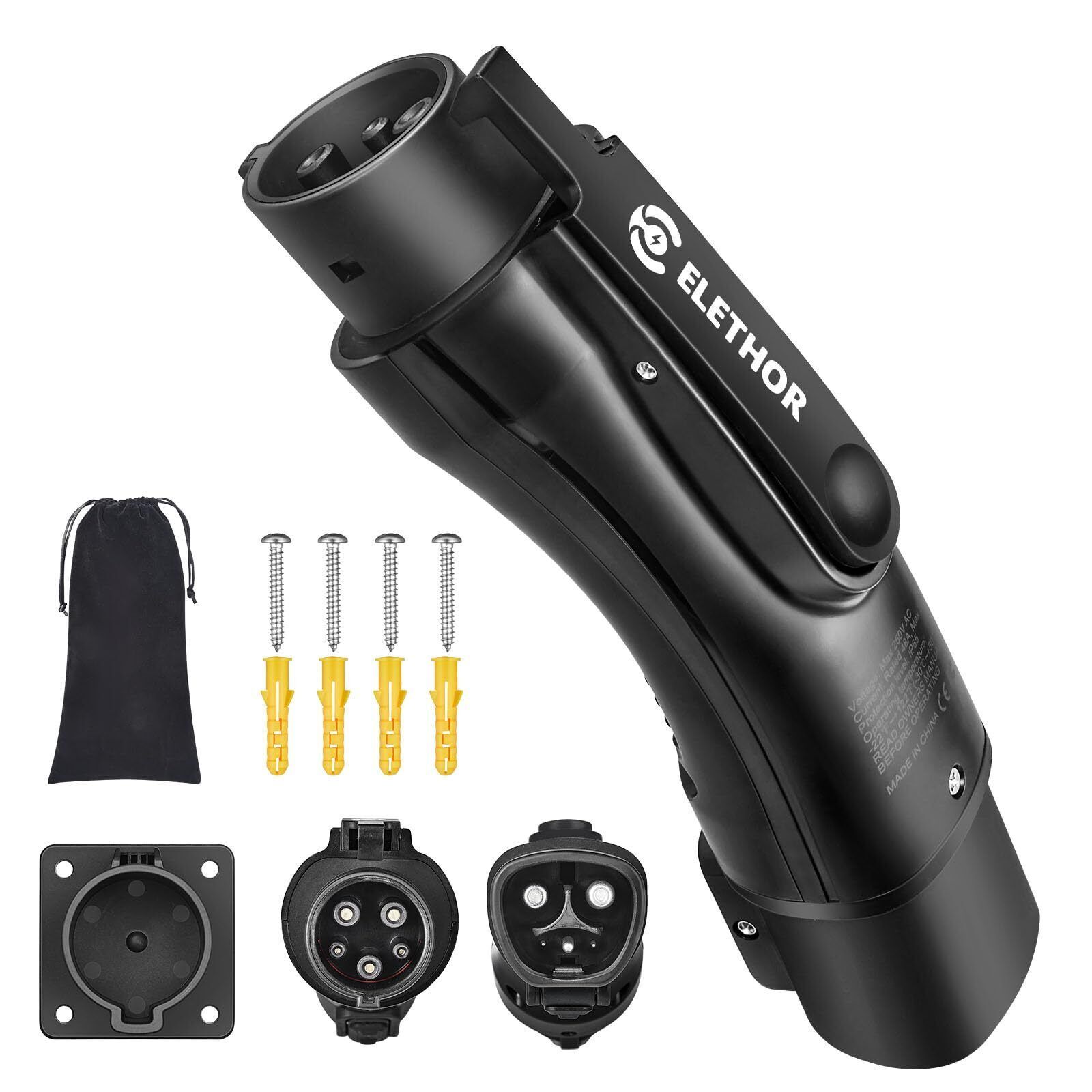 EVs Adapter 48A 250V Charger Adpater Fit with Storage Pouch ... - $87.99