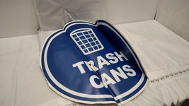 3M Scotchcal Film &quot;Trash Cans&quot; Anti-Slip Floor Decal Stickers - Round Shape - $32.29