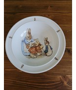 The World of Beatrix Potter Peter Rabbit 7” Bowl Reutter Porzellan Germa... - £6.76 GBP