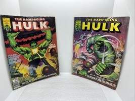 The Rampaging Hulk #1 &amp; #3 Origin Retold Marvel Comics 1977 1st Issue St... - $27.80