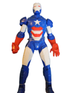 Marvel IRON PATRIOT 9&quot; Action Figure Hasbro Avengers - $17.27 CAD