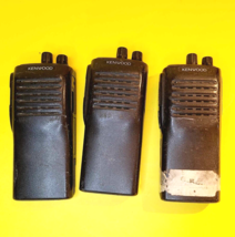 *UNTESTED* LOT OF 3 KENWOOD TK-360 UHF FM TRANSCEIVER TWO WAY RADIO PORT... - $46.02