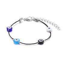 Bracelet women handmade lucky jewelry blue eye female charm fashion bracelet friendship thumb200