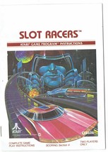 Atari Slot Racers Instruction Manual ONLY - $14.43