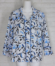 HABITAT Hidden Placket Shirt Crinkle Twilight Blue White NWT S M L XL XXL - $72.24