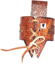 Medieval Viking Leather Belt Attachment Genuine Leather Hanger/Holster/Holder - £22.07 GBP