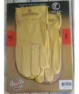 Two (2) Pair Plainsman™ Premium Cabretta Leather Gloves ~ Extra Large-XL... - $50.00