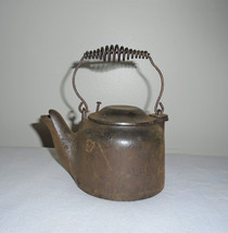Wagner Ware Sidney O Cast Iron Kettle Teapot Antique Salesman Sample - $94.05