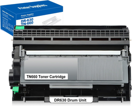 Compatible Toner Cartridge and Drum Unit Replacement for Brother TN660 TN630 TN - £80.16 GBP