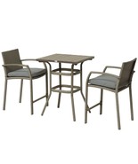Outsunny Rattan Bar Set: Patio, Pool, Garden - $392.51 CAD