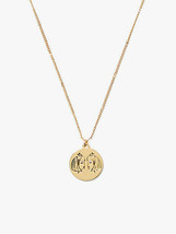 Kate Spade Necklace Gemini Gold Pendant Star Sign Zodiac Horoscope Adjus... - £23.35 GBP