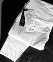 LULULEMON ANEW TIGHT 25” HR TIGHT~HUGGED LASER CUT~WHITE~SZ 12~NWT~USPS ... - $59.38