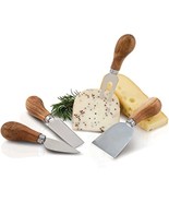 Rustic Farmhouse Gourmet Cheese Knives and Serving Tools by Twine – (4 C... - $28.19