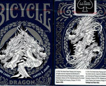 Bicycle Dragon Playing Cards (Blue) by USPCC - $9.89