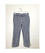 Ann Taylor Women&#39;s Devine Fit Gingham Black and White Ankle Crop Pant Si... - $17.78