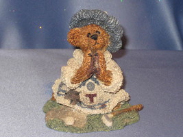 Sebastian&#39;s Prayer Golfer Bear Figurine by Boyds Bears and Friends. - £14.95 GBP