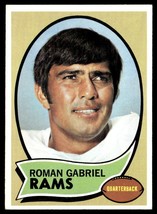 1970 Topps #100 Roman Gabriel VGEX-B107R12 - £38.88 GBP