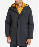 Nautica Mens 3-in-1 Jacket, Charcoal Heather, Various Sizes - £92.03 GBP