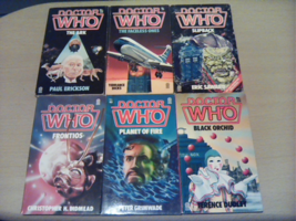 DOCTOR WHO 6x TARGET Book Bundle / Frontios, Slipback, The Ark, Black Or... - $744.19 MXN