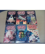 DOCTOR WHO 6x TARGET Book Bundle / Frontios, Slipback, The Ark, Black Or... - $40.50