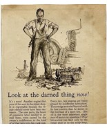 1925 Pennsylvania Crude Oil (Pennzoil) XL Advertisement 12.5 x 5.25 Ephe... - $29.49