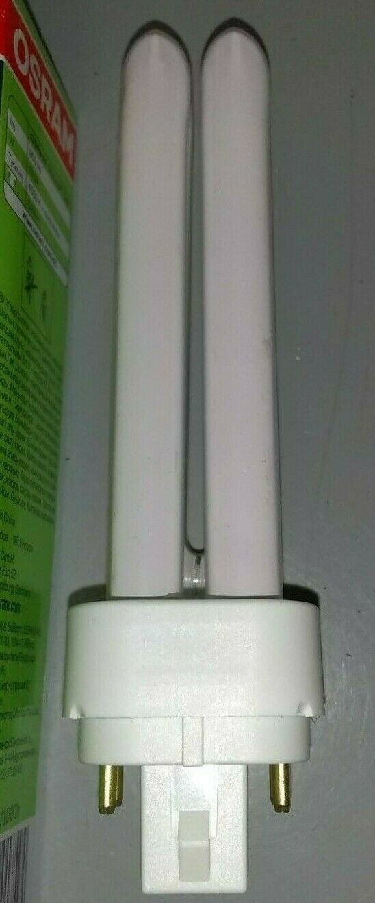 Osram 010625 Dulux D 13W/840 Lumilux Cool White 2-PIN lamp G24d-1 13W 900lm - $5.00