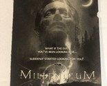Millennium Tv Print Ad Lance Henriksen TPA4 - $5.93
