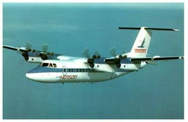 Henson Airlines the Piedmont Regional Airline DeHavilland Airplane Postcard - £4.07 GBP