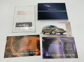 2004 Kia Sedona Owners Manual Handbook with Case OEM I02B42010 - £28.32 GBP