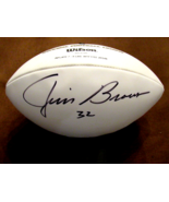 JIM BROWN # 32 CLEVELAND BROWNS HOF SIGNED AUTO WILSON NFL FOOTBALL JSA ... - £541.80 GBP