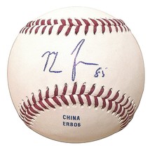 Matt Thaiss Los Angeles Angels Autograph Baseball Photo Proof Signed Ball COA LA - £53.48 GBP