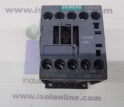 Siemens Sirius 3RT2016-1AP01 power contactor SIRIUS 3RT2 - $77.66
