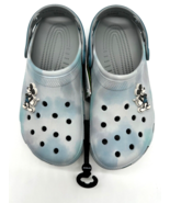 Disney Parks Mickey Mouse Blue Cloud Tie Dye Crocs M8 W10 41 42 Adult Cl... - $67.68 CAD