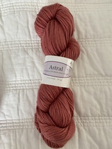 The Alpaca Yarn Co ASTRAL Color 8532 &quot;Aries&quot; 1 new hank plus extras - $12.00